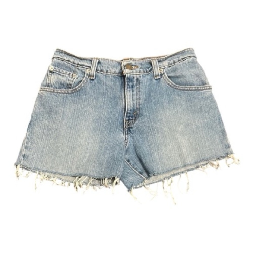 Levi’s 550 Denim High Waist Distressed Cutoff  Shorts Size 4